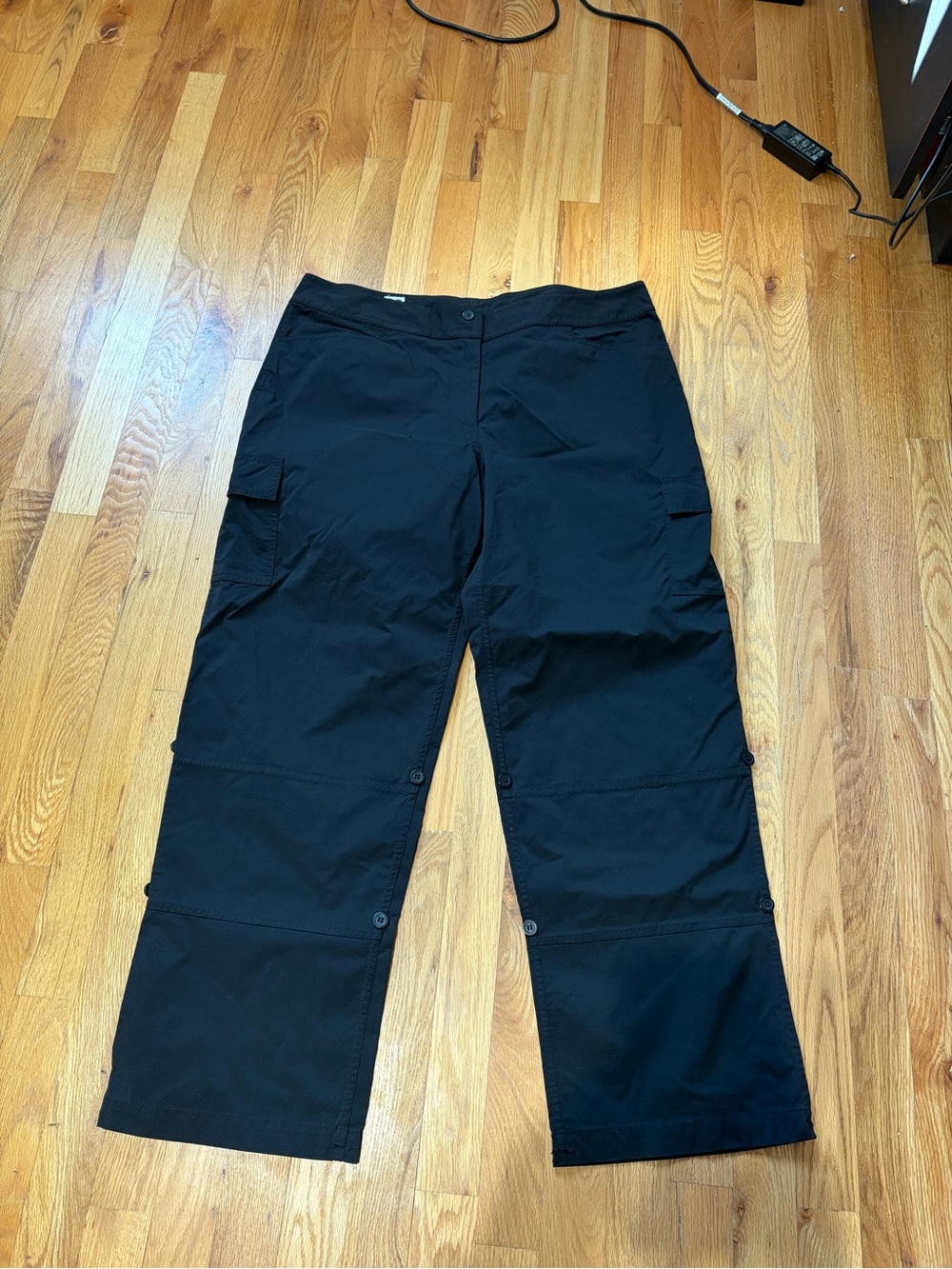Woman’s Black Convertible Cargo Pants